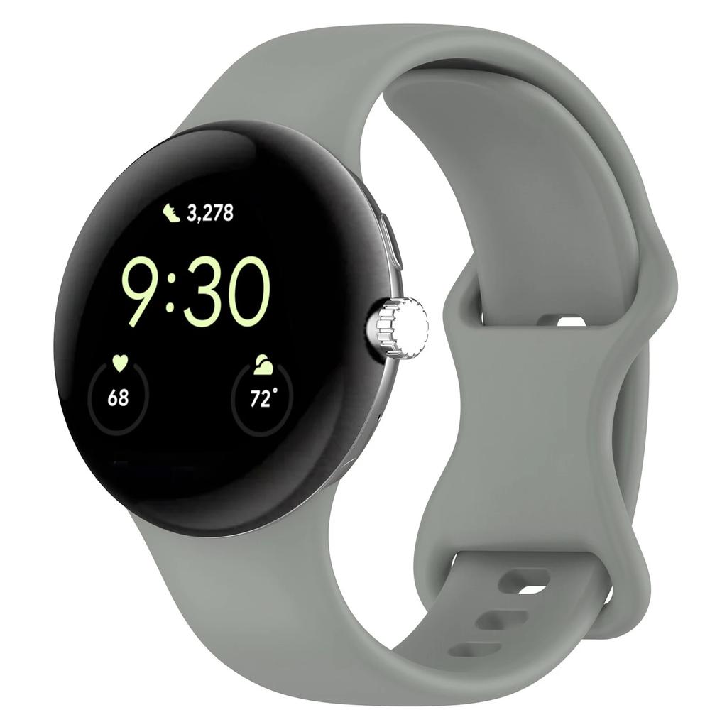 Soft Silicone Strap for Google Pixel Watch 4 3 45mm 41mm Official Original Replaceable Wristband for Google Pixel Watch 3/2 Band