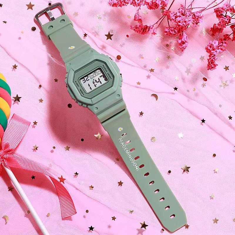

CE36 Детские цифровые спортивные часы для девочек и мальчиков, для детей, подростков, студентов, электронные часы, разноцветные, подарок