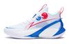 Sonic 10 Youth Edition Abrasion Resistant Breathable Mid Top Children's Basketball Shoes White Blue ABPS013-4