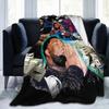 Rod Wave Good Money Cool Rapper Blanket Flannel Bedding Bootleg Throw Blankets Cozy Lightweight for Travel Bedspread