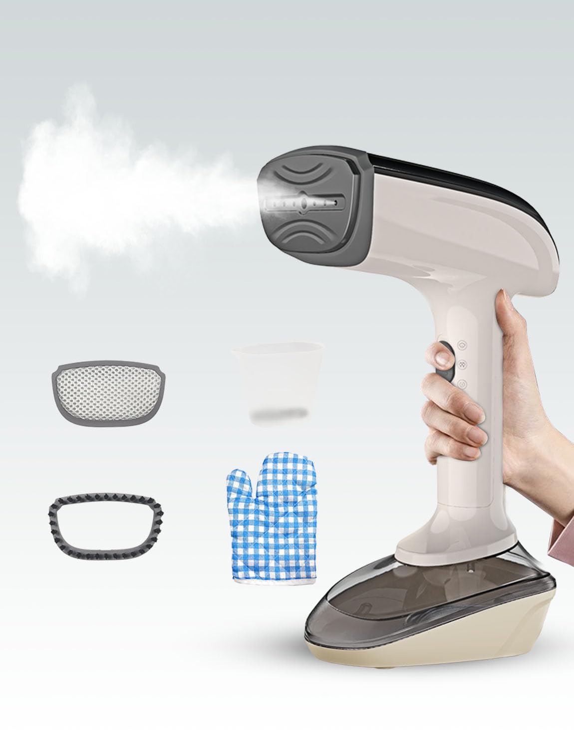 

Spre kayou Steam Iron Clothes Steamer continuous Portable high 20 seconds powerful hanger 300ML large capacity water leak wrinkle clothes for business