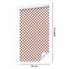 Beige and white checkerboard wallpaper for living room and bedroom 50x1000