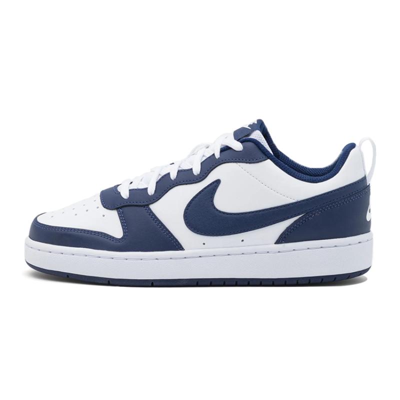 Nike Court Borough Low 2 White Blue Void GS Sneakers BQ5448-107