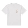 [Snowpeak] [Snow Peak X Hersi] Lettering Short-Sleeved T-shirt White (S25MMFTS38)