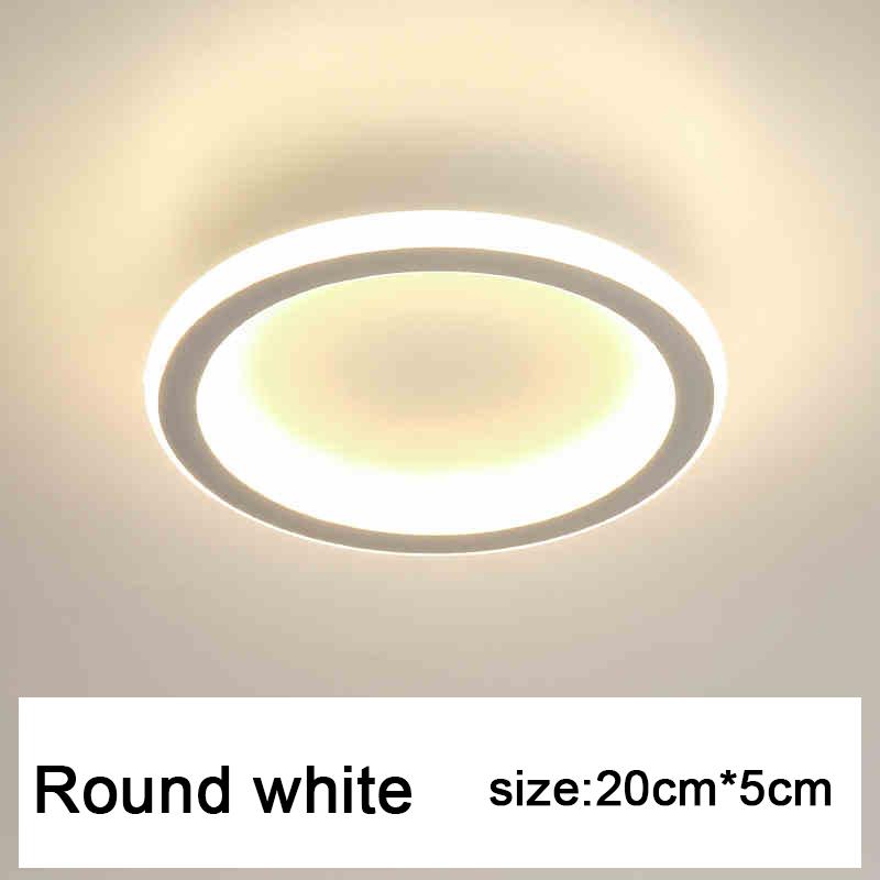 Modern LED Aisle Ceiling Lights Nodic Home Lighting Led Surface Mounted for Bedroom Living Room Corridor Light 3-color Lighting
