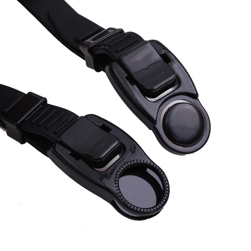 Unisex Anti-Beschlag Galvanisiertes Schwimmbrillen-Set mit Silikon-Nasenklammer, Ohrstöpseln und PU-Kappe