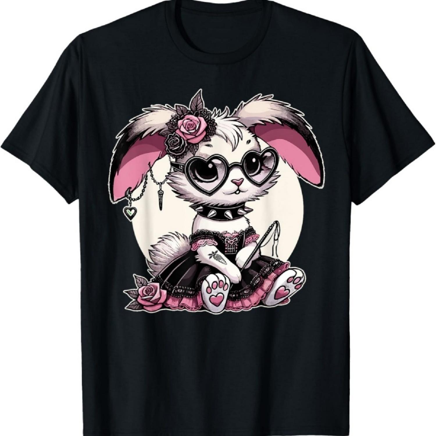 Готическая Пастель Готика Каваи Зайчик Альтернативная Эстетика Футболка S