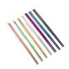 1 Pair Stainless Steel Chopsticks Non-Slip Reusable Chinese Chopstick Sushi Noodle Metal Chop Sticks