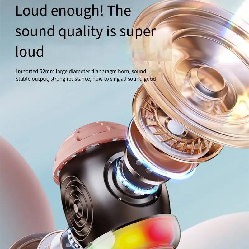 Children Singing Microphone Wireless Microphone National K Song Bluetooth Home TV Sound Integration Microphone Kids Adult