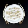 24/26PCS Shoe Charms Set Golden Lip Letter Butterfly Pentagram Chain Shoe Decorati Buckle for Sandals Clogs DIY Accessories Gift