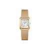 50M Water Resistant Solar Quartz Movement Watch 21.5Mm White Dial Women Watches EW5593-81D