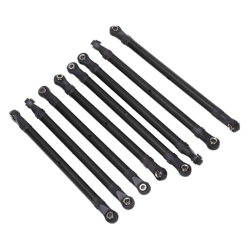 8Pcs RC Cars Accessories RC Linkage Rods for Axial SCX10 1/10 RC Crawler For RC Car