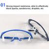 Set of 12 Safety Goggles for Lab Garden Industry Nice Visual Eye Protections For Multiple Occupational Use