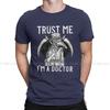 Trust Me Im A Doctor Steampunk L Men Tshirt Plague Doctor Crewneck Tops 100 Cotton T Shirt Humor Top Quality Gift Idea