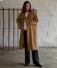 A.Riff Handmade Hooded Long Coat - Camel