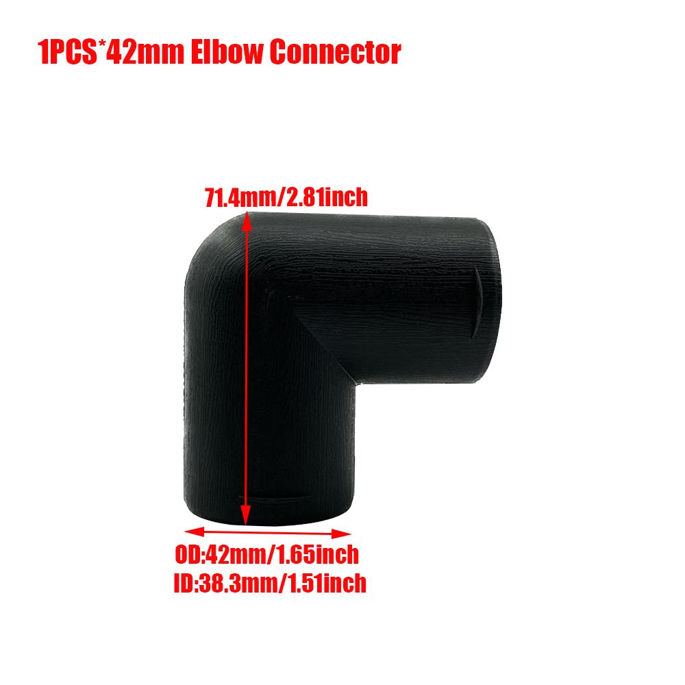 Air Diesel Heater 42mm Diameter 0.6/1/2M Length Duct Pipe Tube Hose Outlet Exhaust Joiner Connector For Webasto Eberspaecher