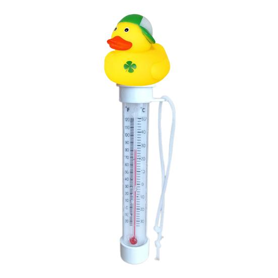 Floating Pool Thermometer Easy To Read Duck Design Water Thermometer for Outdoor Indoor Swimming Pools Spas Hot Tubs Aquariums