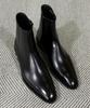 Joenshoe Classic Noir Side Zipper Boots Black
