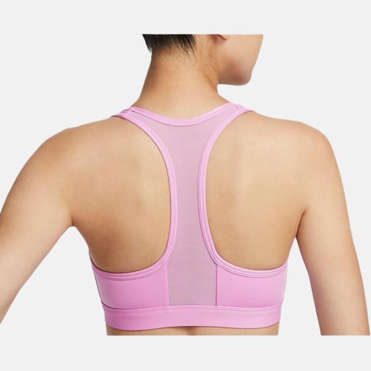 Nike Swoosh Einfarbig Bequem Schnelltrocknend Hautfreundlich Sportunterwäsche Damenunterwäsche Rosa FN2732632