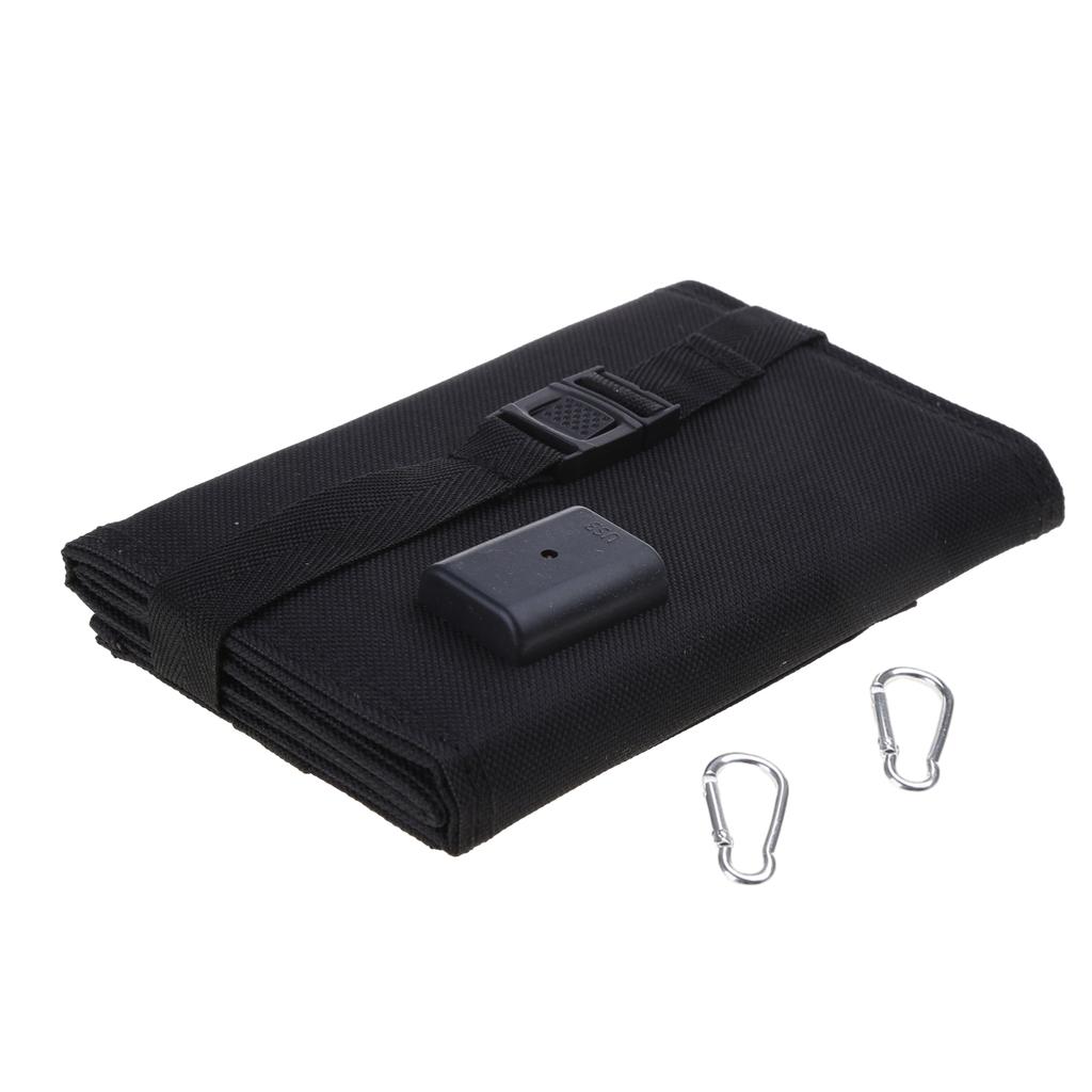 100W USB Foldable Solar Panel Portable Flexible Small Waterproof 5V Folding Solar Panel Cells For Phone Battery Charger