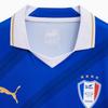 Puma Sbfc Home Jersey Striped Print Comfortable Breathable Versatile Short Sleeve Football Shirt Men Jerseys Water-Blue 940800-01