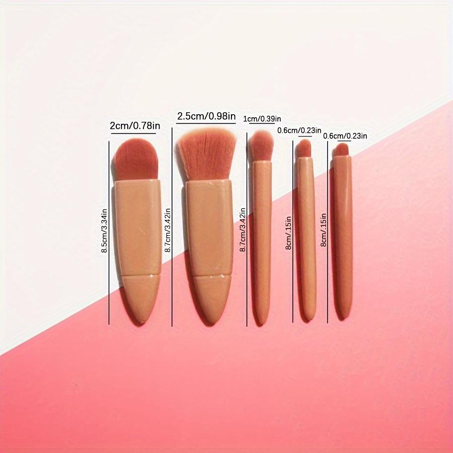 Makeup Brush Set Mirror Case Portable Box with Mirror Multi-function Loose Brush Blush Brush Beauty Tool