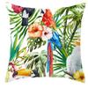 Federa per cuscino per divano, federa per cuscino stampata, Stile Tropicale, Animale, uccello, pappagallo, decorazione d'interni