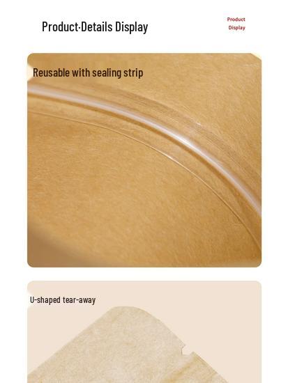 Self-Sealing Kraft Paper Bags for Tea and Snacks - Available in Small and Large Sizes for Green and Black Tea.