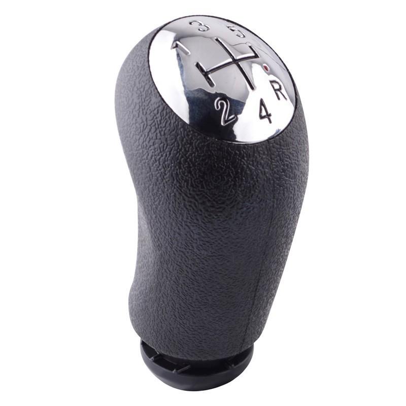 MT 5 Speed Leather/ABS Gear Shift Knob for Renault Megane II MK2 MK3 Scenic 2 Clio 3 III GearShifter Pen HeadBall Accessories