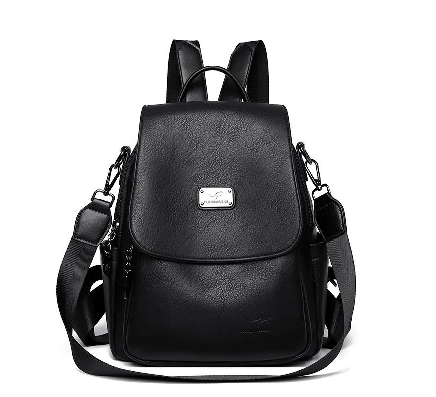 Рюкзак из ПУ Женская сумка Рюкзак для путешествий большой вместимости