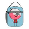 1 Piece For Students Food Container Sweet Portable Pocket R-Regular Show Zipper Closure Aluminum Foil Food Pouch For Travel