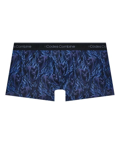 

[Codes Combine Innerwear] Night Jungle Jaguar Glam Banding Trunks [Shipped from Korea] 100% Authentic 95