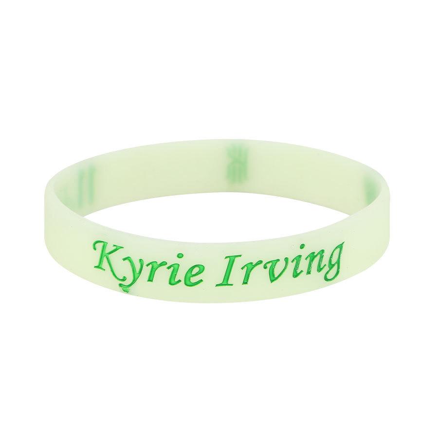 Douyin Popular NBA Star Signature Luminous Silicone Sports Bracelet/Wristband
