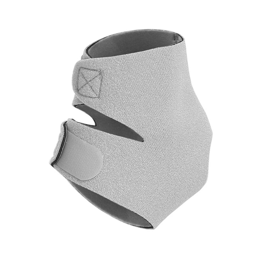 

1 шт. Интегрированная защита лодыжки для спорта, защита от растяжений, защита для фитнеса, бега, баскетбола, самоклеящаяся ткань, фиксированная L серый