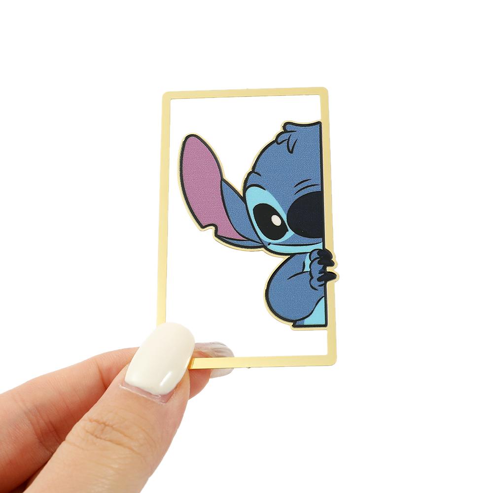 Roztomilá záložka Stitch pro dárky pro milovníky knih, fanoušky Disney, kawaii Stitch sponka na papír na stránku knihy, značka pro přátele, děti, čtenářské potřeby