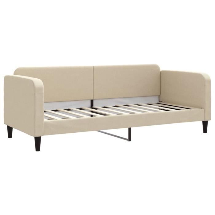 VidaXL Daybed Cream 80x200 Cm Fabric 354032