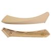 Car Inner Handle Right Interior Door Panel Pull Trim Cover for 3 Series (Beige)