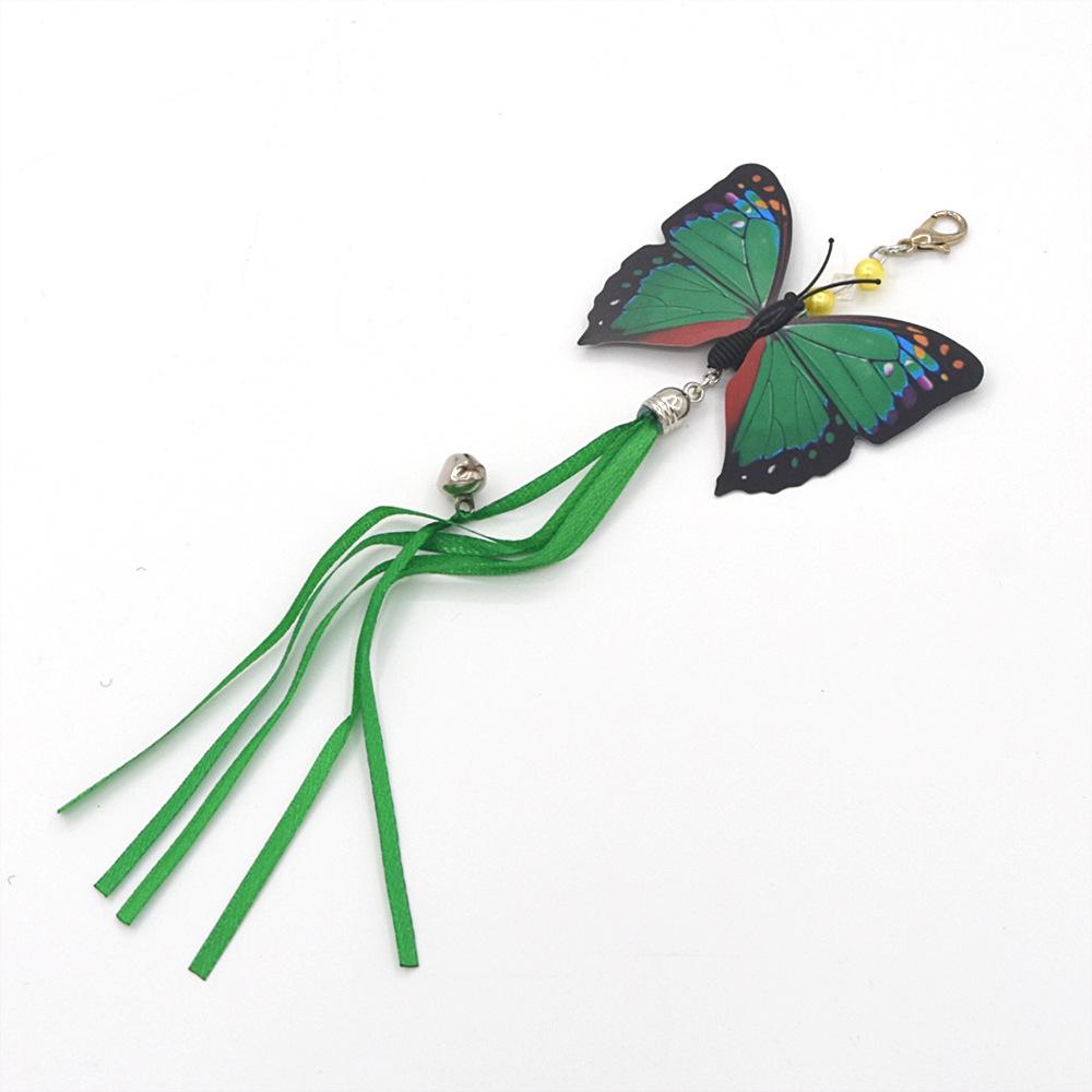 Cat Feather Toy Accessories False Mouse Worm Toy with Bell Kitten Cat Toys Interactive Replacement Refill Foam Ball Training