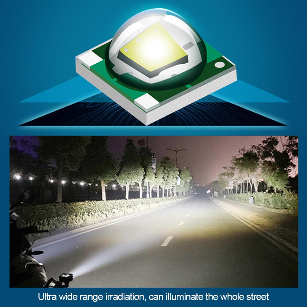 1/2 STÜCK 60W Motorrad LED Linsen Scheinwerfer Doppellinsen Scheinwerfer Motorräder Zusatz Nebelscheinwerfer Zweifarbige Weiß Gelb Licht