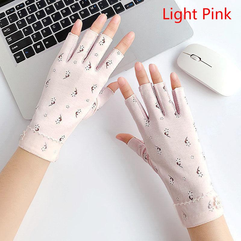 1 Pair Anti Uv Nail Gloves Uv Gel Shield Glove Fingerless Manicure Nail Art Tools Led Lamp Nails Dryer Radiation Hand