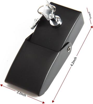 Motorhaubenverriegelung mit Schlüssel für Jeep Wrangler JK JL ab 2007 und Jeep Gladiator JT ab 2018 (Zubehör)