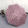 Pink Hearts Pattern Automatic Folding Umbrella Compact 8 Rib Design,Unique Style,Suitable for Everyday Outdoor Use,Perfect Gift for Fri