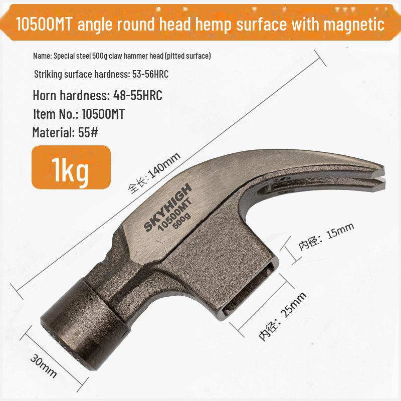 Australian & New Zealand High Carbon Steel Magnetic Claw Woodworking Hammer