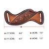 TOURBON Knife Case Leather Sheath Knife Holder for Belt Camping Fishing Survival Game Outdoor