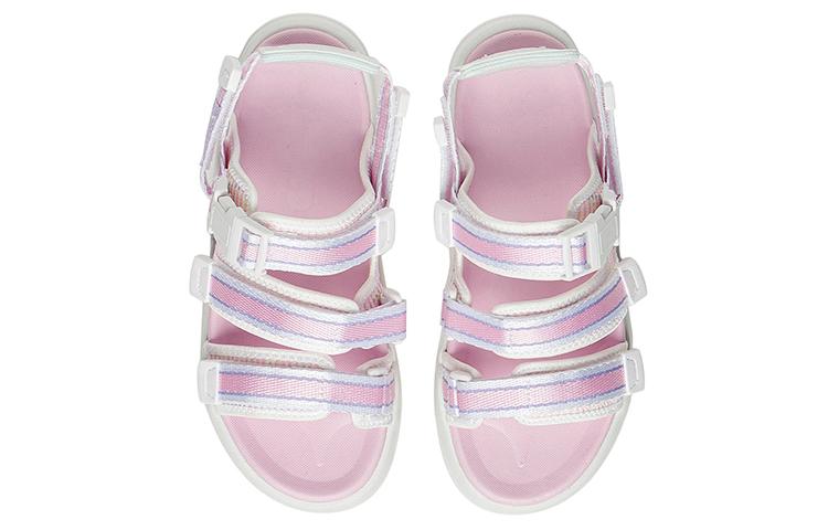 Li Ning Coca Beach Sandals Women's White Pink AGUS004-1