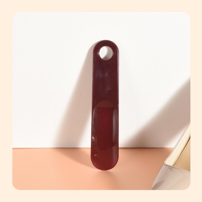 Colorful Lightweight Shoehorn with Logo (Solid Color Series) for Daily Home Use