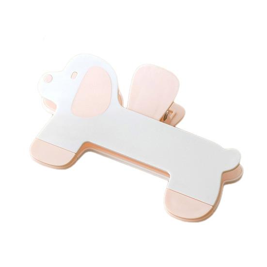 

Милые скрепки для книг в виде щенков, закладки, пластиковые держатели страниц для книг, документов, экзаменов, забавные животные, канцелярские скрепки для офиса, школы розовый