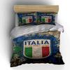 Italia Flag Soccer Bedding Set Bedding set (1 duvet cover, 2 pillowcases, duvet not included)