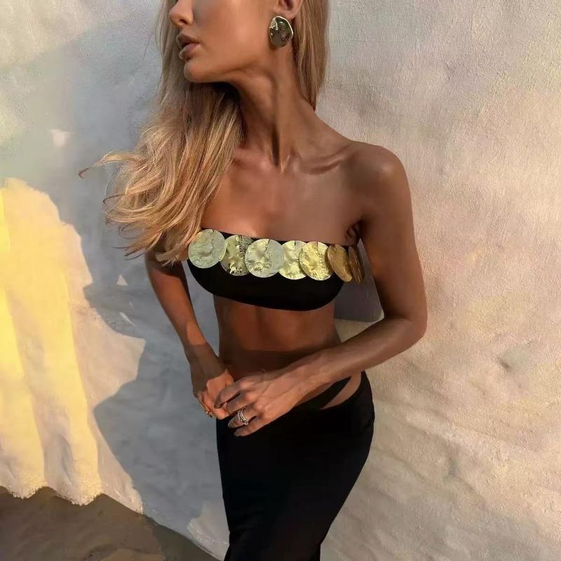 Women S Separate Strapless Bikini Sexy European Style Swimsuit