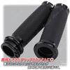 Avan Knight Motorcycle Handlebar 25mm Throttle Universal Fit for KRB281 Grips, Bar, Harley-Davidson Dragsters, (Black)